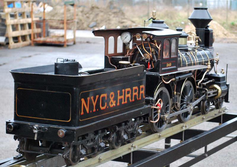 7 1/4 inch gauge NY&HRR 4-4-0