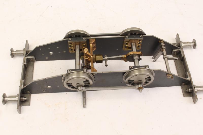 3 1/2 inch gauge "Tich" chassis, castings, machined cylinders