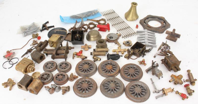 Box of miscellaneous parts & fittings