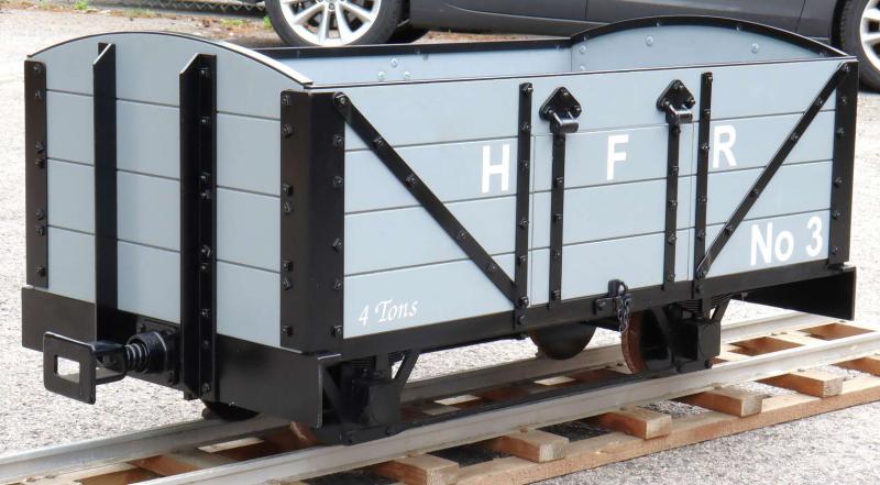 7 1/4 inch narrow gauge Lynton & Barnstaple 4 ton wagon