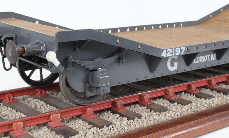 5 inch gauge GWR Loriot-M lowmac wagon