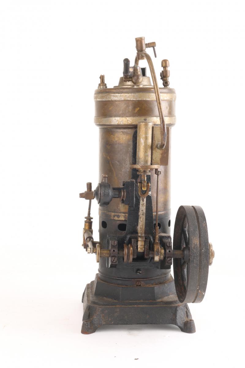 Bing vertical engine with pump for restoration