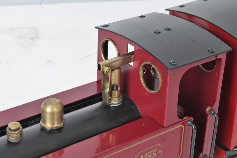 O-gauge Mamod MSS locomotive, coaches & track