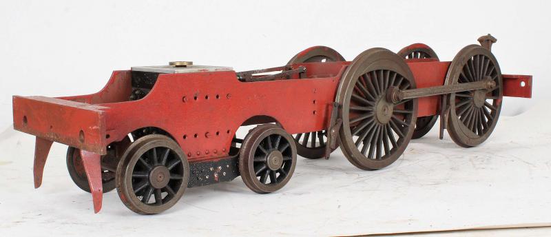 5 inch gauge "Maid of Kent" rolling chassis and tender