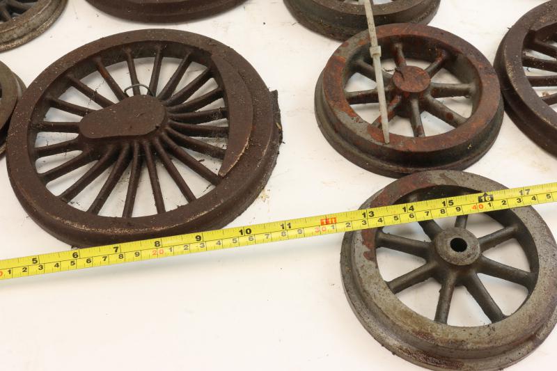 Assorted wheel castings
