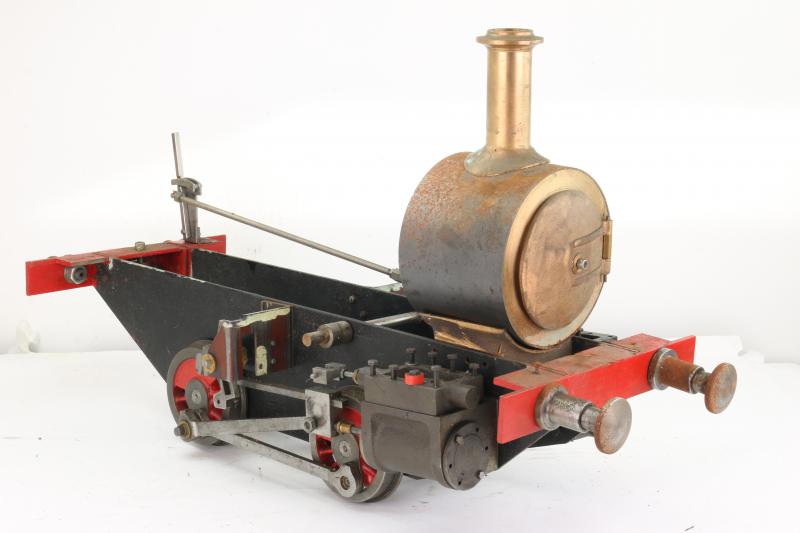 5 inch gauge freelance 0-4-0T chassis