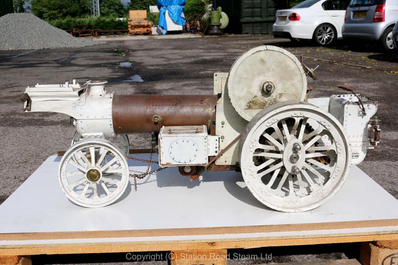 Part-built 2 inch scale Burrell DCC Showmans engine