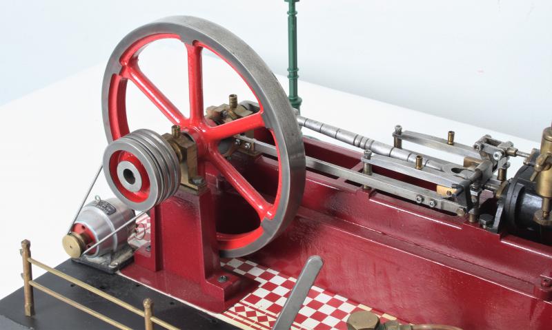Stuart 504 boiler, Victoria mill engine & dynamo