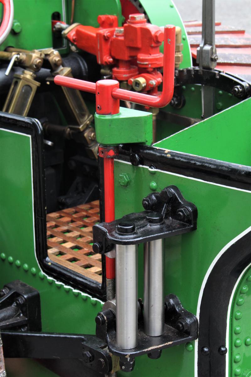 4 inch scale Garrett agricultural engine