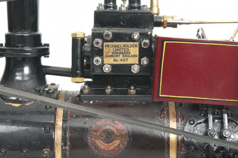 Michael Holden coal-fired Allchin Showman's engine