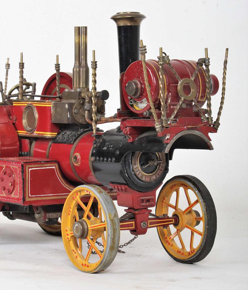 3/4 inch scale Burrell Showmans engine