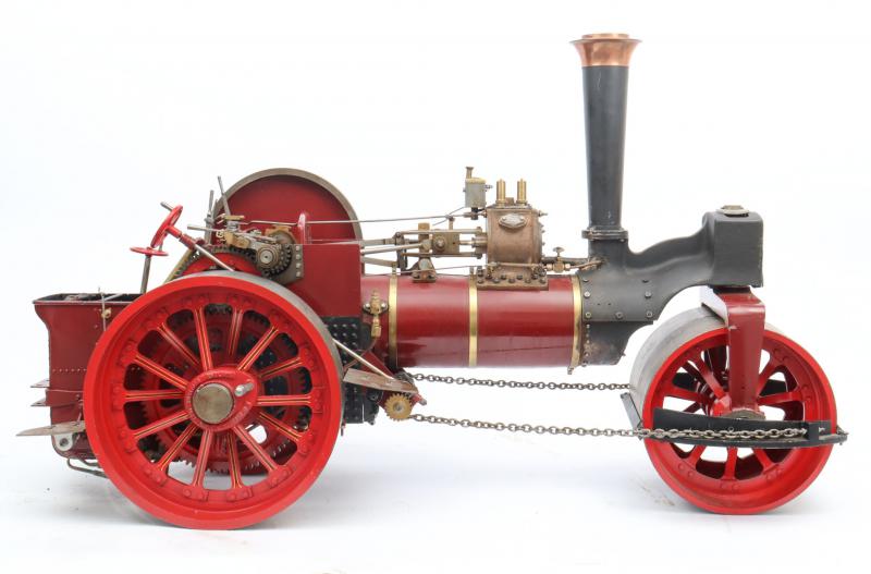 2 inch scale Burrell steam roller 