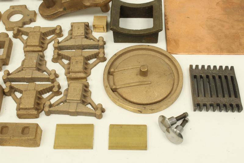 2 1/2 inch gauge "Southern Maid" frames and castings
