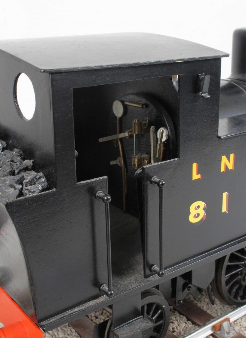 3 1/2 inch gauge steam outline Manning Wardle 0-4-2T
