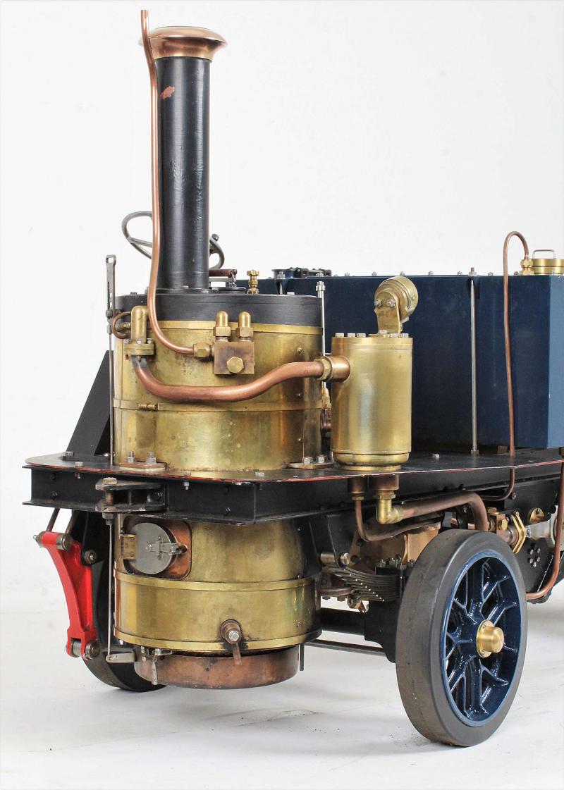 2 inch scale Clayton undertype steam wagon