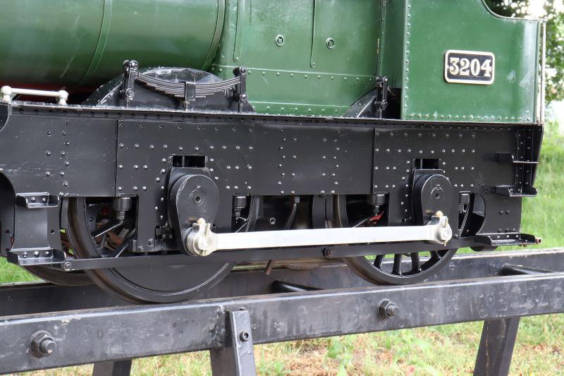 7 1/4 inch gauge GWR 32XX "Dukedog" 4-4-0