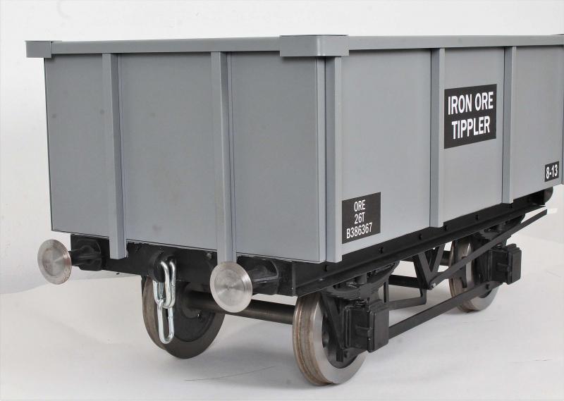 7 1/4 inch gauge BR iron ore tippler wagon