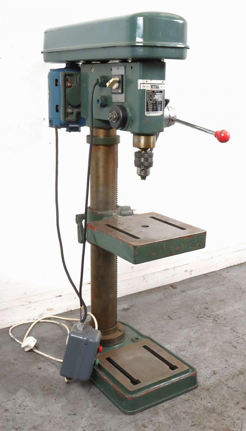 Large single phase bench drill
