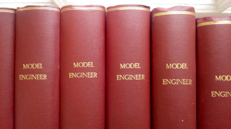 Ten bound volumes "Model Engineer" magazine