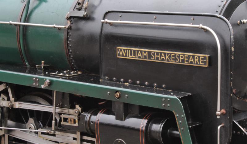 5 inch gauge Britannia "William Shakespeare"