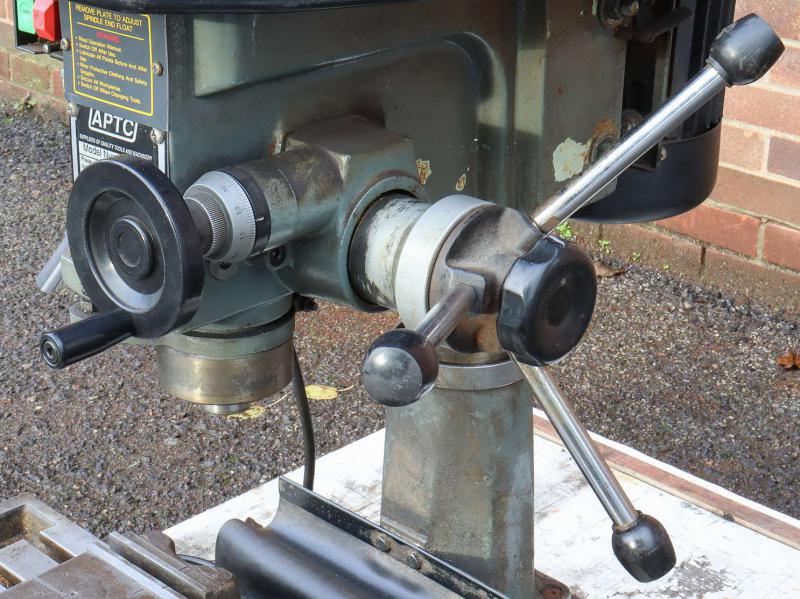 APTC bench mounted mill/drill 