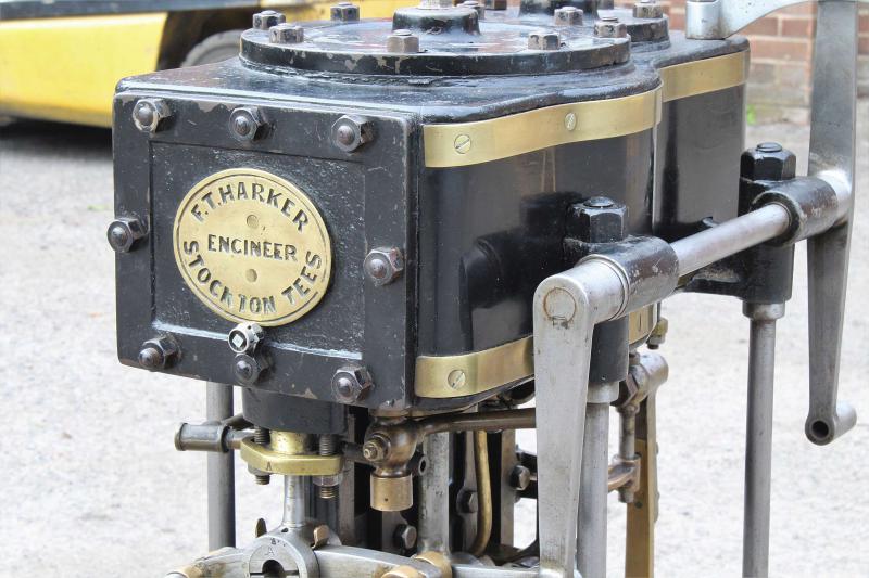 F.T.Harker compound launch engine