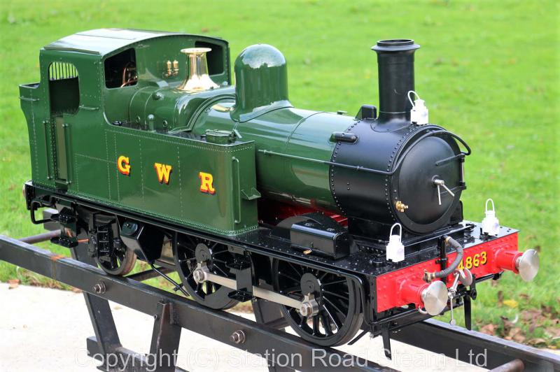 7 1/4 inch gauge GWR 14XX 0-4-2T