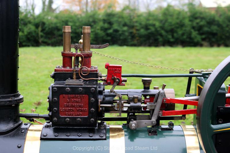 4 inch scale Garrett agricultural engine