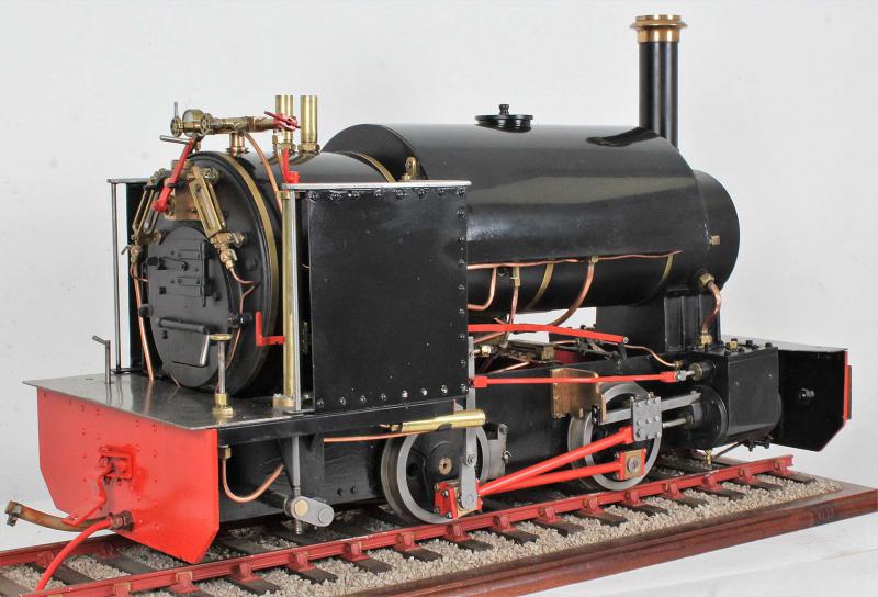 5 inch gauge "Sweet Pea" 0-4-0ST with driving truck