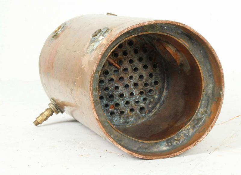 Copper vertical boiler