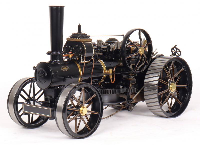1 inch scale Fowler BB1 ploughing engine
