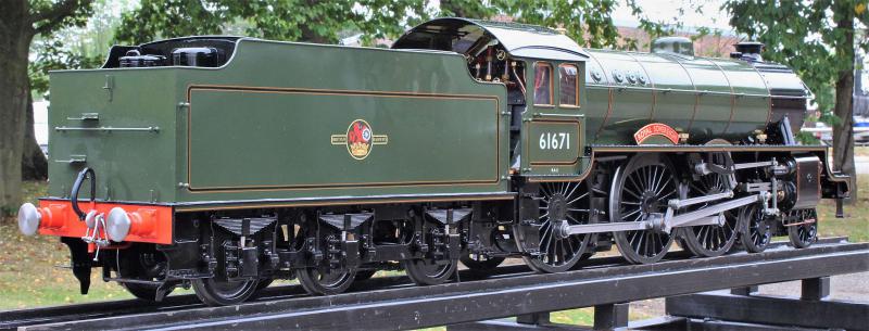 5 inch gauge LNER B2 "Royal Sovereign"