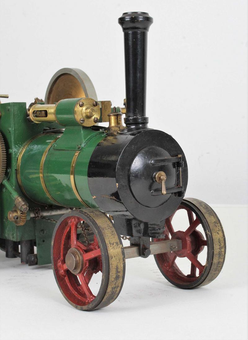 3/4 inch scale Bassett Lowke spirit-fired traction engine
