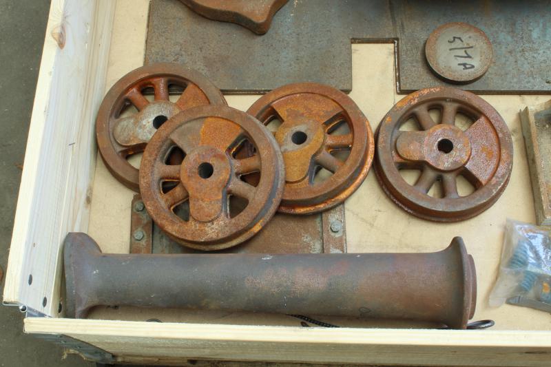 7 1/4 inch gauge Bagnall, commercial boiler, castings - Stock code 7936