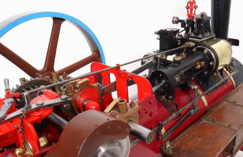 1 1/2 inch scale Allchin "Royal Chester" agricultural engine