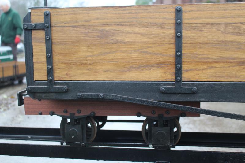 7 1/4 inch narow gauge bogie wagon