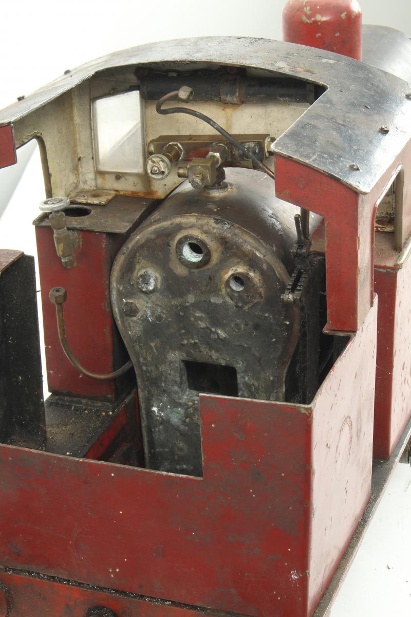 5 inch gauge "Achilles" 0-6-0T for restoration