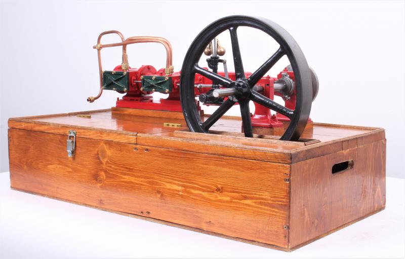 Tandem compound mill engine