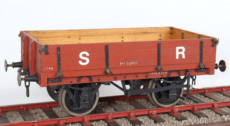 5 inch gauge 3-plank wagon