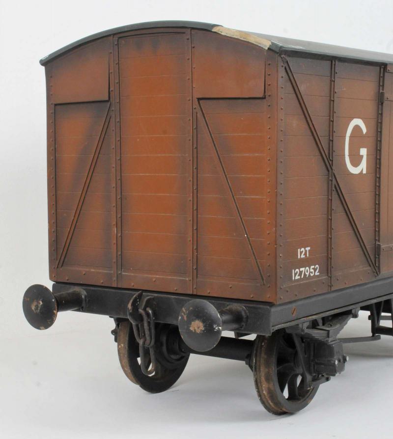 7 1/4 inch gauge Aristocraft GWR 12T box van