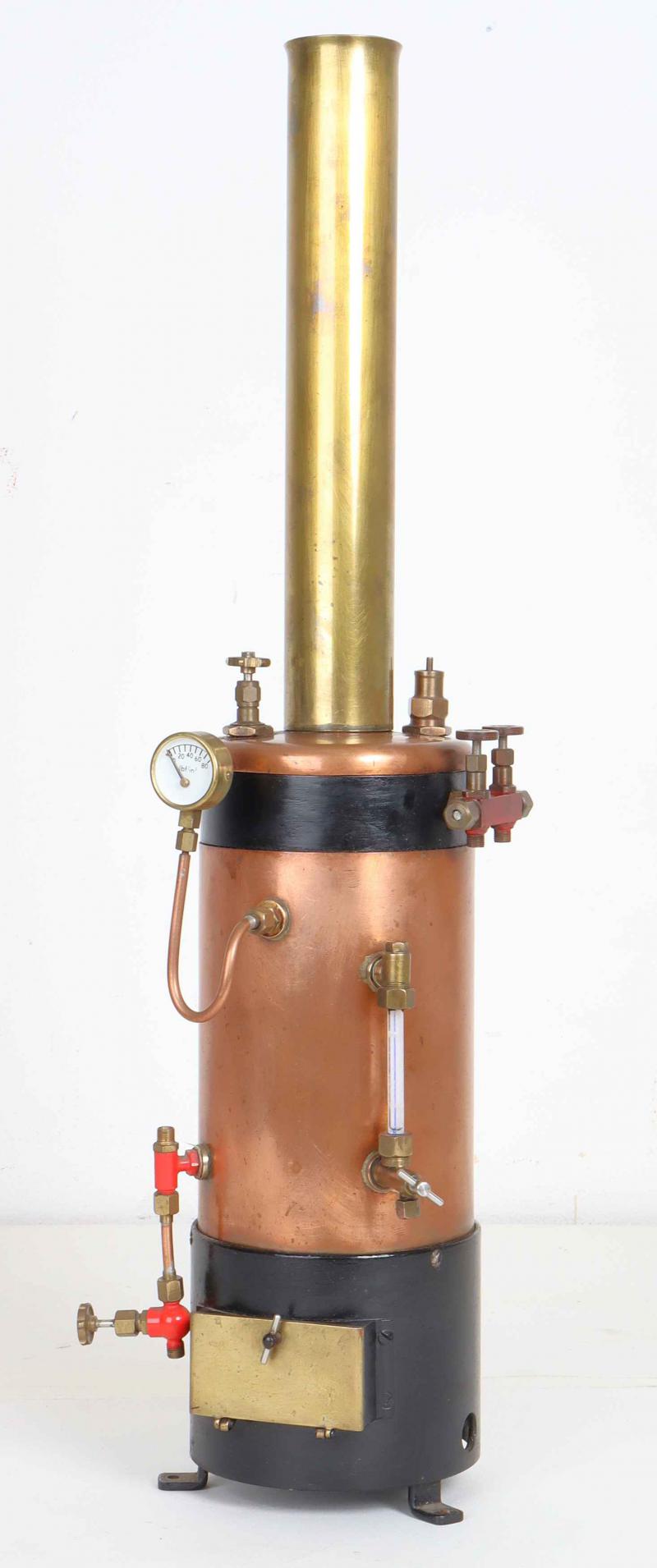 Small vertical boiler