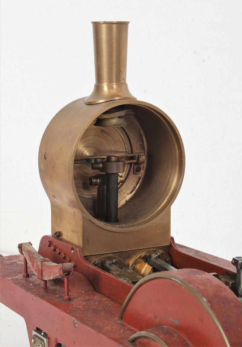 3 1/2 inch gauge "Petrolea" 2-4-0 with commercial boiler