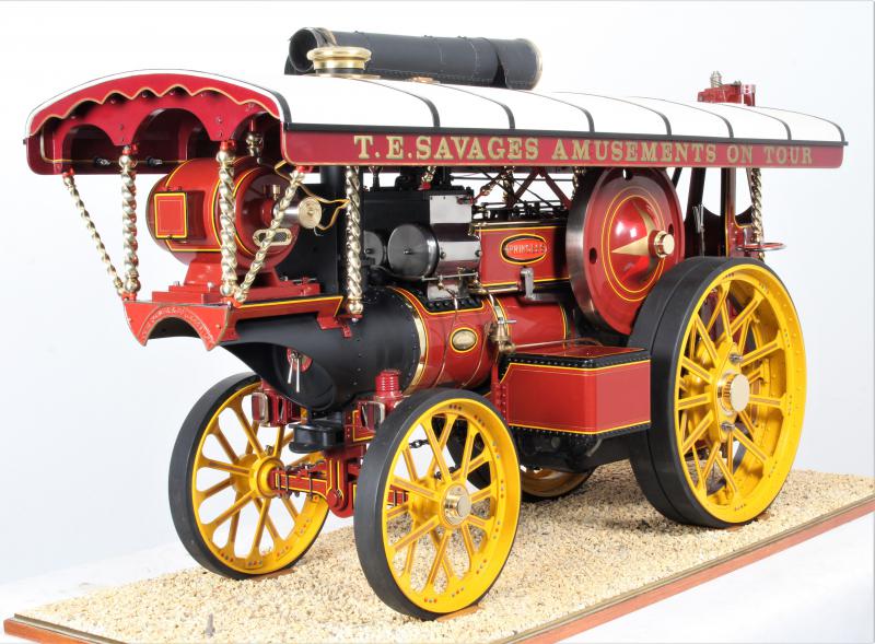 2 inch scale Fowler "Princess" Showmans engine