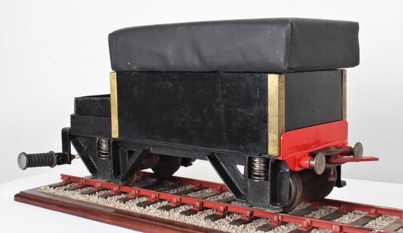 5 inch gauge four-wheeled driving truck