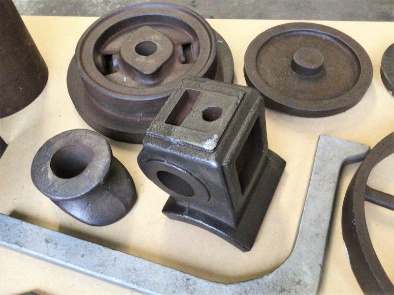 3 inch scale Burrell castings & boiler