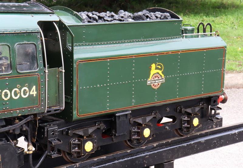 5 inch gauge BR Standard Class 7 No.70004 "William Shakespeare"