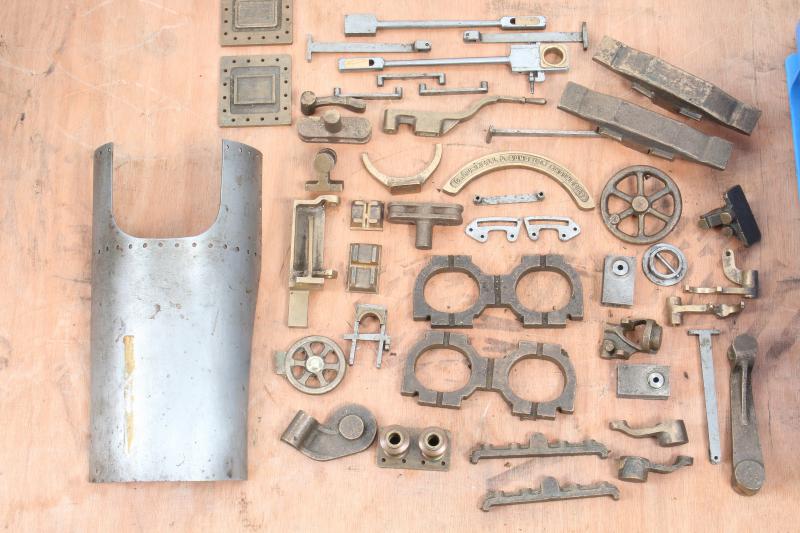 2 inch scale Burrell DCC parts and castings