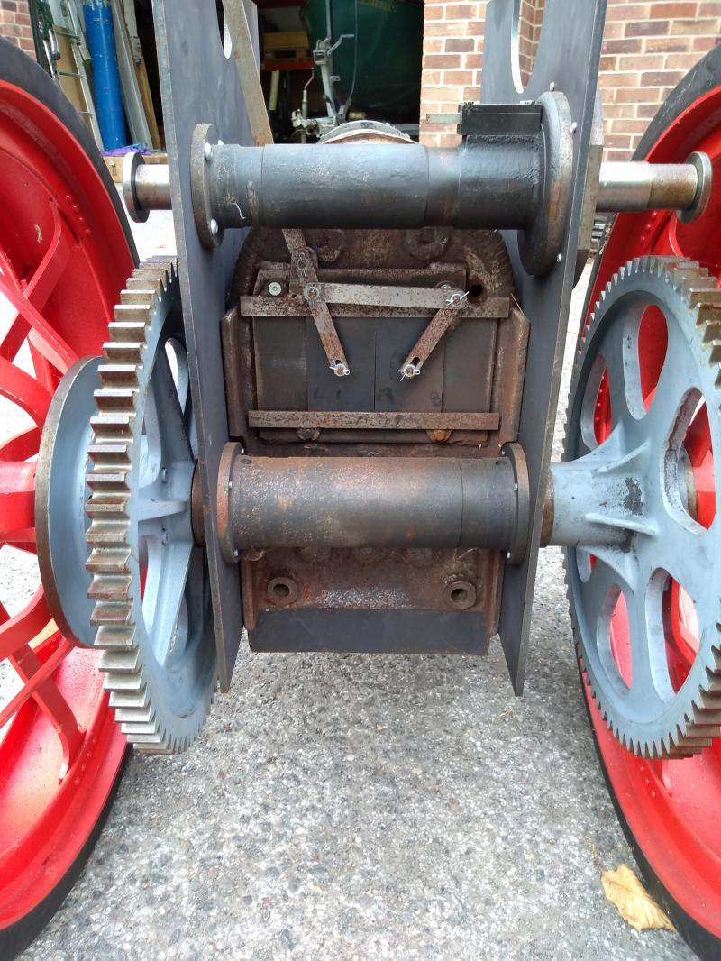 Part-built 4 inch scale Burrell agricultural engine