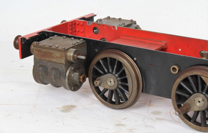5 inch gauge part-built "Simplex" chassis & castings