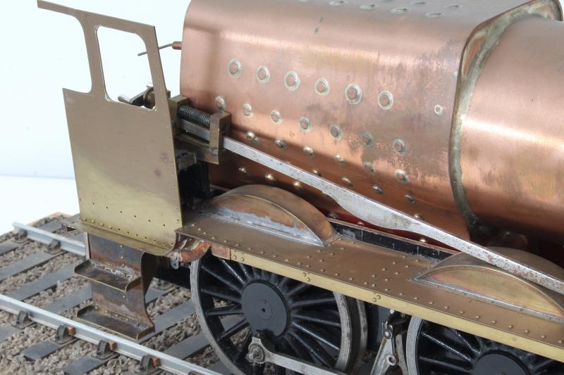 3 1/2 inch gauge GWR Hall with Western Steam boiler